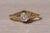 Silver The Trinity: Antique Art Deco Engagement Ring set with Old Mine Cut Diamond For Sale - Image 8 of 10
