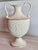 American Lenox the Autumn Collection Large Embossed Double Handled Ivory Urn With 24 Karat Gold Accents For Sale - Image 3 of 8