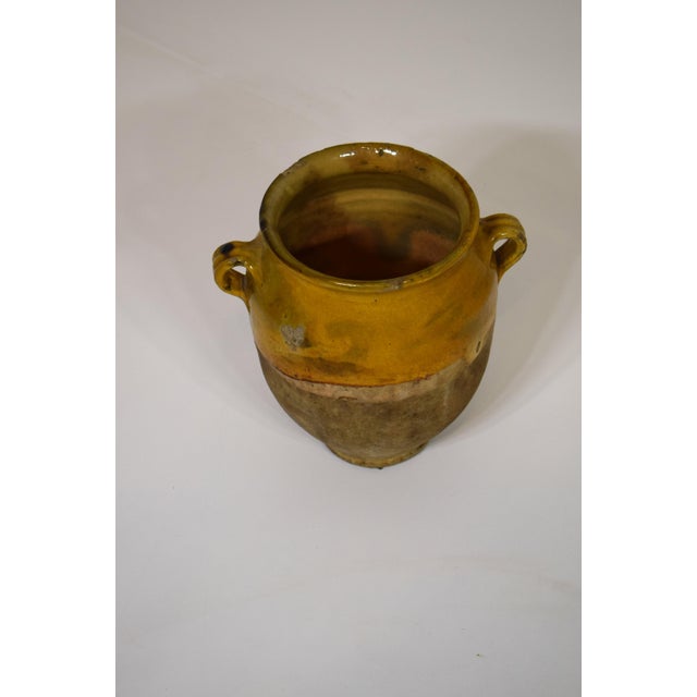 19th-Century French Terracota Confit Pot.