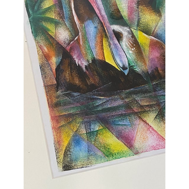 Pelican - Original Acrylic Painting by Karl C.2000 For Sale In San Francisco - Image 6 of 10