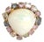 Bochic "Orient" Opal & Fancy Multi Color Pastel Sapphires In 18K Gold & Silver For Sale