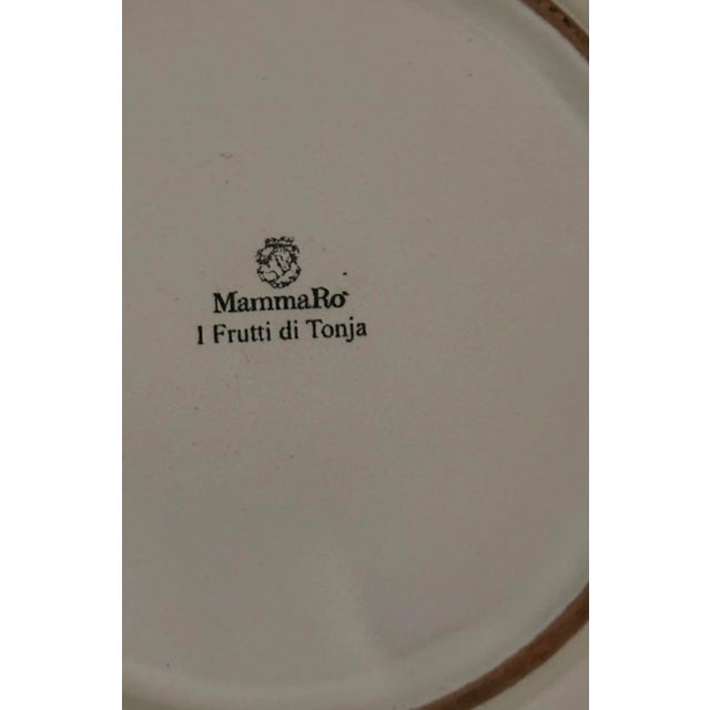 Italian Hand Painted Lemons Plates - Set of 4 For Sale - Image 11 of 11