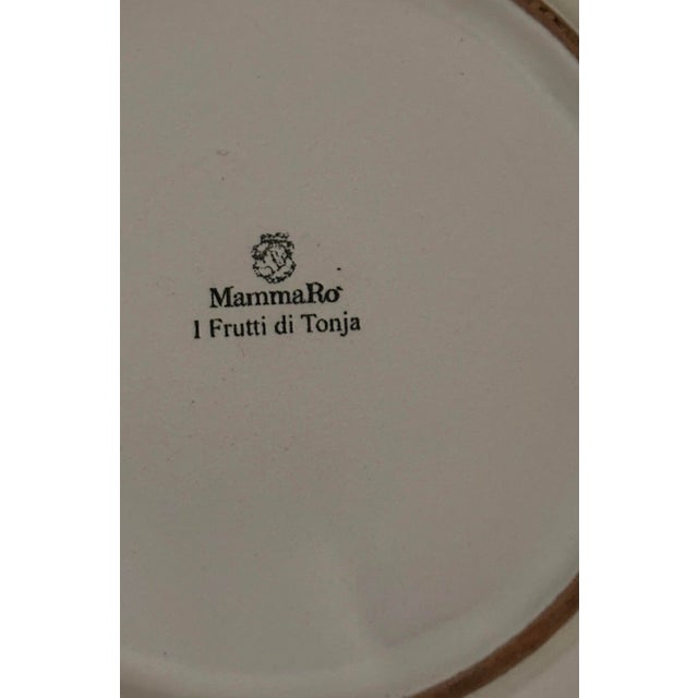 Vintage Italian Hand Painted Lemons Plates - Set of 4 For Sale - Image 11 of 11