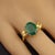 Striking 3.11ct Emerald and Citrine Dinner Ring in Gold Rhodium Over Sterling Silver Make a statement with this stunning...