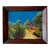 20th Century Framed Oil on Panel Abstract Landscape Scene From Paris For Sale
