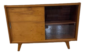 Vintage Model U-450 Sideboard with Sliding Doors from Jiroutek