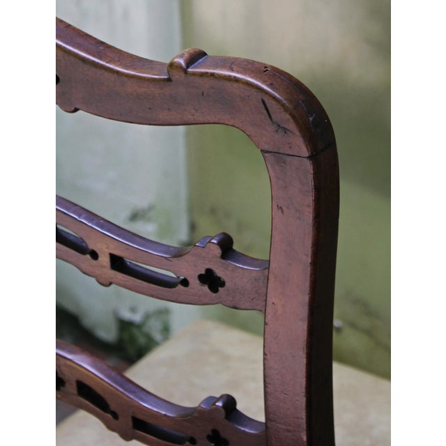 English Mid 18th Century English George III Side Chair For Sale - Image 3 of 8