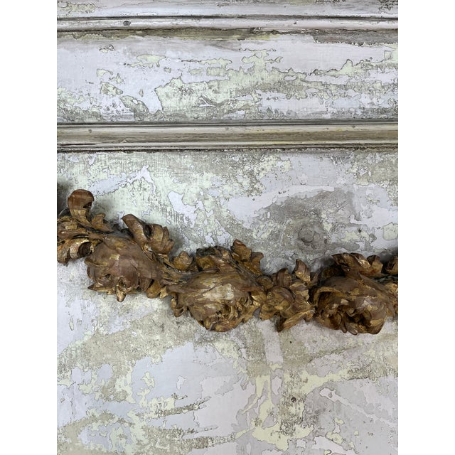 French Wooden Mirror For Sale - Image 4 of 15