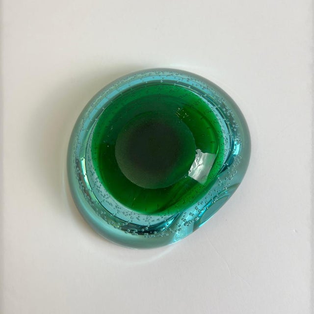 Glass Murano Glass Bowl by Galliano Ferro, 1960s For Sale - Image 7 of 10