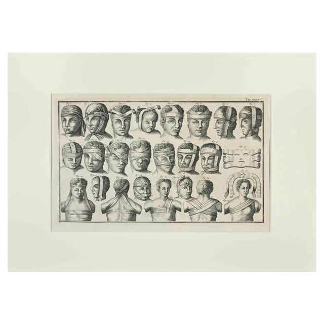 Lorenz Heister, Surgical Instruments, Etching, 1750 For Sale