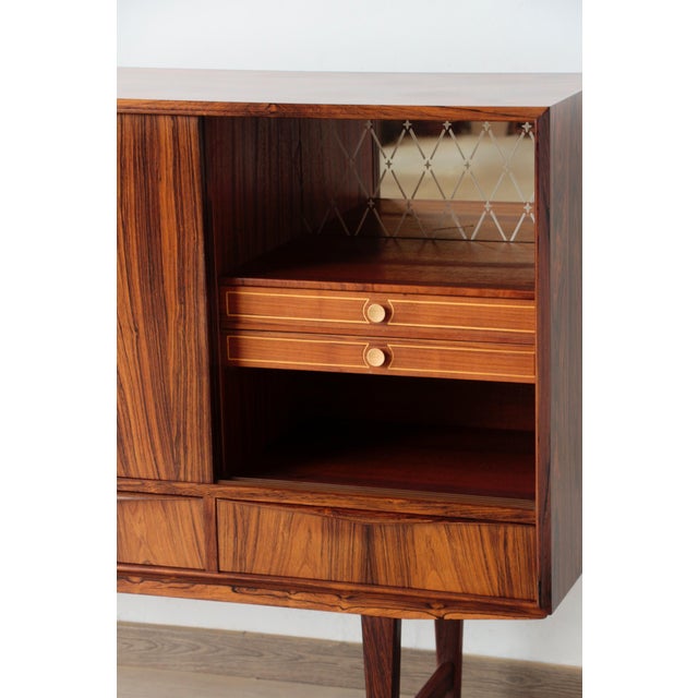 Scandinavian Rosewood Highboard Design by E.W. Bach, 1960s For Sale - Image 13 of 18