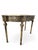 Vintage French Louis XVI Style Gold Gilt Demilune Console Table For Sale - Image 4 of 8