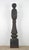 Victorian newel posts made of cast iron with large ball finals and multiple embossed floral rosettes. It is in a condition...