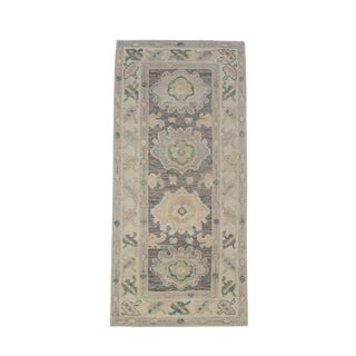 Turkish Oushak Rug 2'9" x 5'10" For Sale