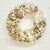 1980s Vintage 1980s Coastal Boho Chic Seashell Encrusted Wreath For Sale - Image 5 of 11