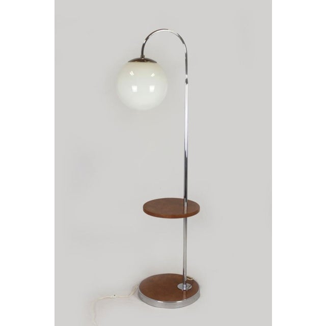 Art Deco Bauhaus Floor Lamp, 1940s For Sale - Image 16 of 18