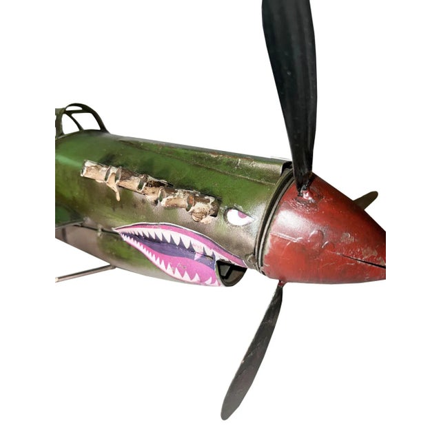 American 1940s America's Spitfire Metal Airplane For Sale - Image 3 of 6