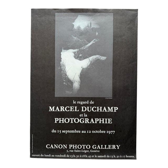 Gerald Minkoff (1937–2009), Marcel Duchamp's Perspective on Photography, 1977, Printed in Switzerland For Sale