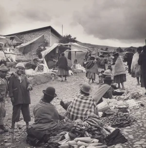 Hanna Seidel, Bolivia, La Paz, 1960s, Black & White Photography