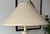 Mid 20th Century French Arrow & Tassel Lamps on Travertine Bases With Original Fabric Shades-a Pair For Sale - Image 10 of 12