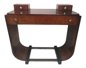 Art Deco U Band Console Table