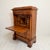 Antique Biedermeier Walnut Secretaire with Mirror Interior, 1820 For Sale - Image 10 of 18
