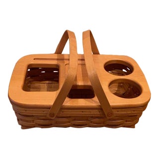 Longaberger Signed 1999 Gathering Basket For Sale