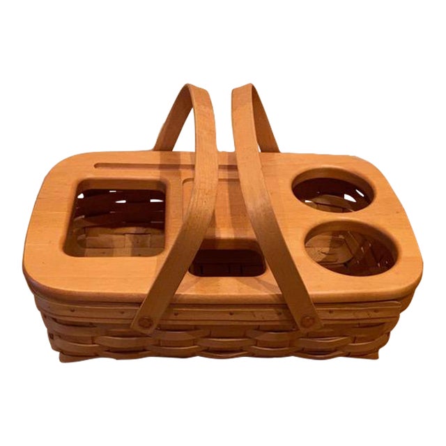 Longaberger Signed 1999 Gathering Basket Chairish