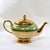 Elevate your bar cart, display hutch, or high-tea service with this exquisite mid-century porcelain teapot by LeMieux...