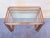 Late 20th Century Set of Three Rectangular Nesting Tables, Italian Design 1970 in Brass For Sale - Image 5 of 18