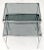 Pair of Chrome Faux Bamboo Smoked Glass Tops Nesting Tables For Sale - Image 10 of 13