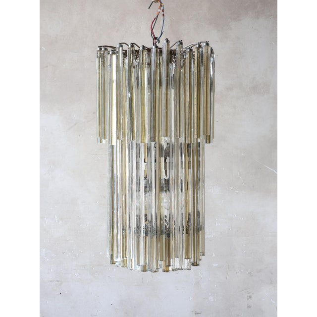 Vintage Chandelier in Murano Glass, 1970s For Sale - Image 3 of 10
