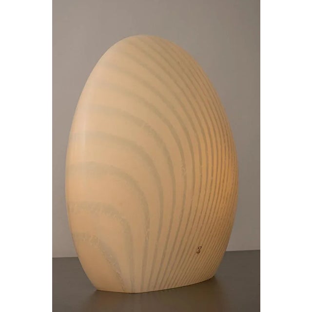 Glass Table Lamp by Peill & Putzler, Germany, 1970s For Sale - Image 8 of 9