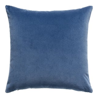 The House of Scalamandré Indus Pillow, China Blue For Sale