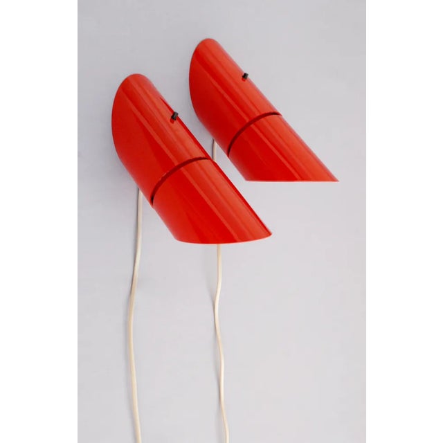 Phister Wall Lamps by Hans Due for Fog & Mørup, 1970s, Set of 2 For Sale - Image 12 of 12