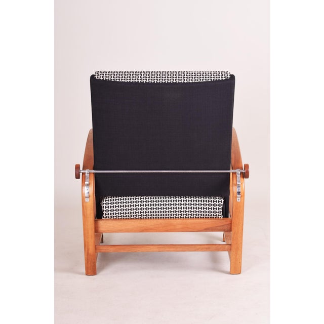 Art Deco Armchairs in Walnut attributed to Thonet, Germany, 1930s, Set of 2 For Sale - Image 6 of 11