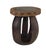 Brown Vintage African Baga Stool/Table Guinea-Bissau 11" H by 9"Diameter For Sale - Image 8 of 8