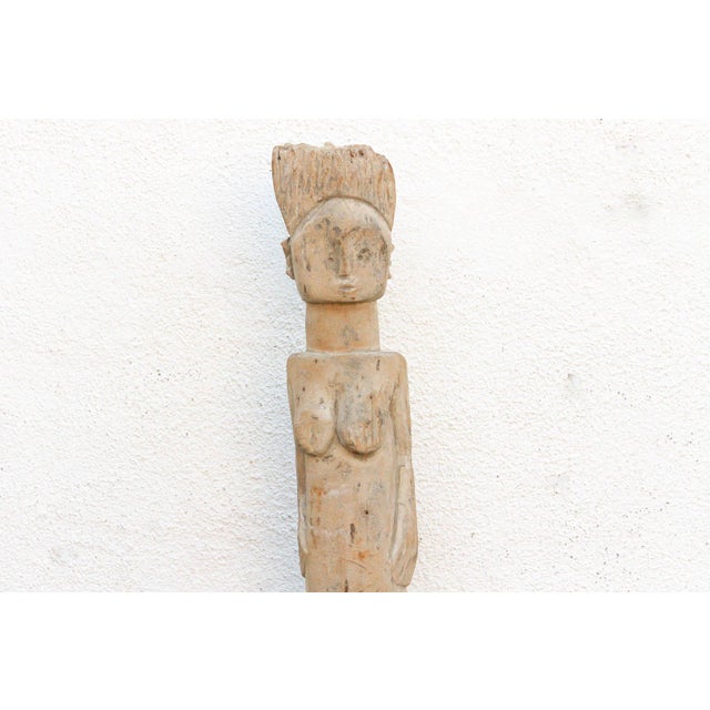 African Early 20th Century African Wurkun Figure on Custom Stand For Sale - Image 3 of 9