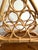 Wood Vintage Boho Rattan Bamboo Wine Rack / Sculptural Tabletop Bottle Holder For Sale - Image 7 of 7