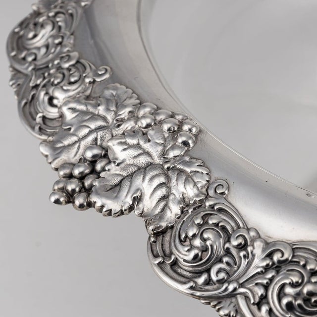 Metal Silver and Glass Bowl from Tiffany & Co For Sale - Image 7 of 11