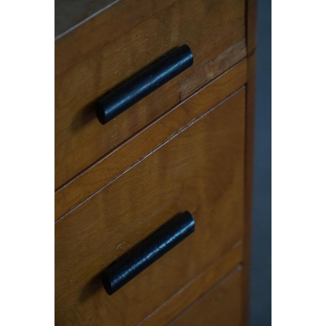 Scandinavian Art Deco Chest of Drawers in Birch, 1930s For Sale - Image 9 of 18