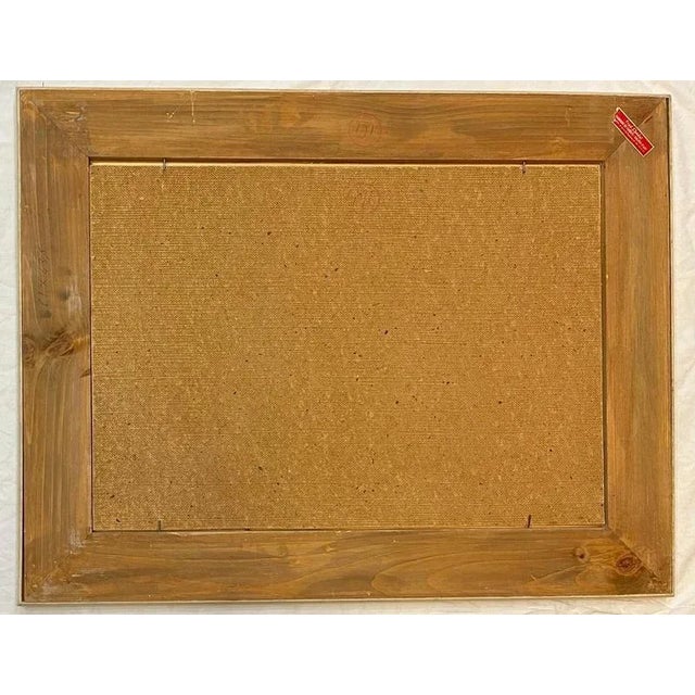 Paul Delapoterie, Construction Site Landscape, 1960s, Oil on Wood, Framed For Sale - Image 11 of 12