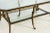 1970s Oversized Hollywood Regency Gilt Iron Two-Tier Glass Coffee Table For Sale - Image 9 of 13