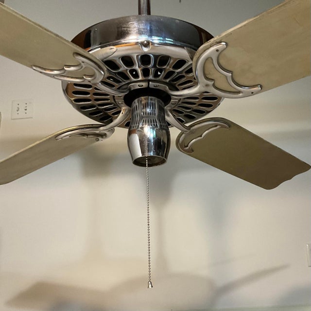 Original Vintage 1940s Hunter 52" Ceiling Fan R52 Series Chairish