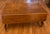 Rare Convertible Bamboo Turned Walnut Drop Leaf Dining Table / Coffee Table For Sale In New York - Image 6 of 11