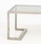 Modern Modern Smoked Glass Top and Metal Coffee Table For Sale - Image 3 of 7