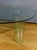 Glass Oval Glass Table from Fiam, 1980 For Sale - Image 7 of 18