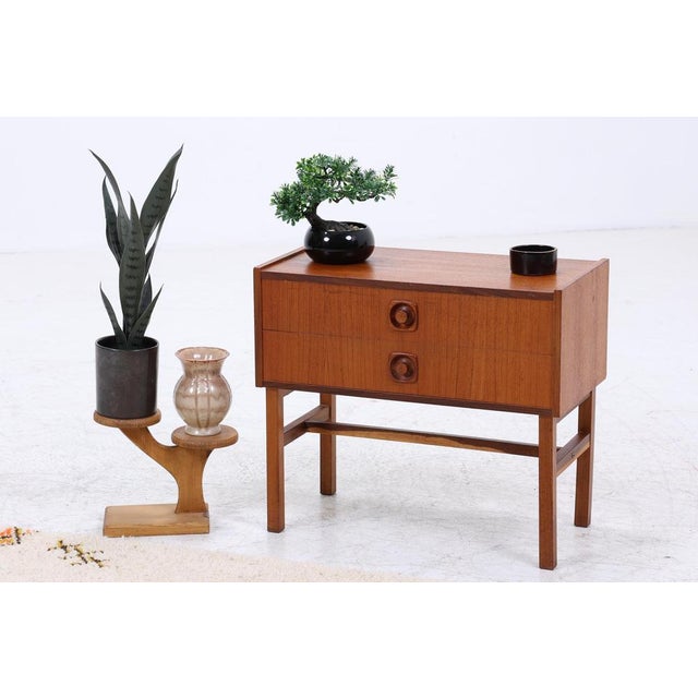 Vintage Danish Teak Chest of Drawers, 1960s For Sale - Image 4 of 14