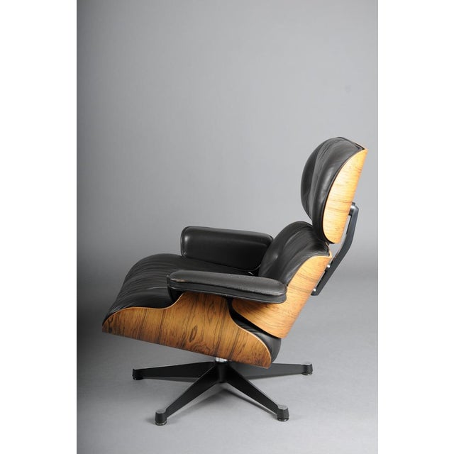 Set of Lounge Chair and Ottoman by Charles Eames for Herman Miller, 1960s For Sale - Image 13 of 18