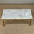 French Louis XVI Giltwood Coffee Table With Carrara Marble For Sale - Image 16 of 18